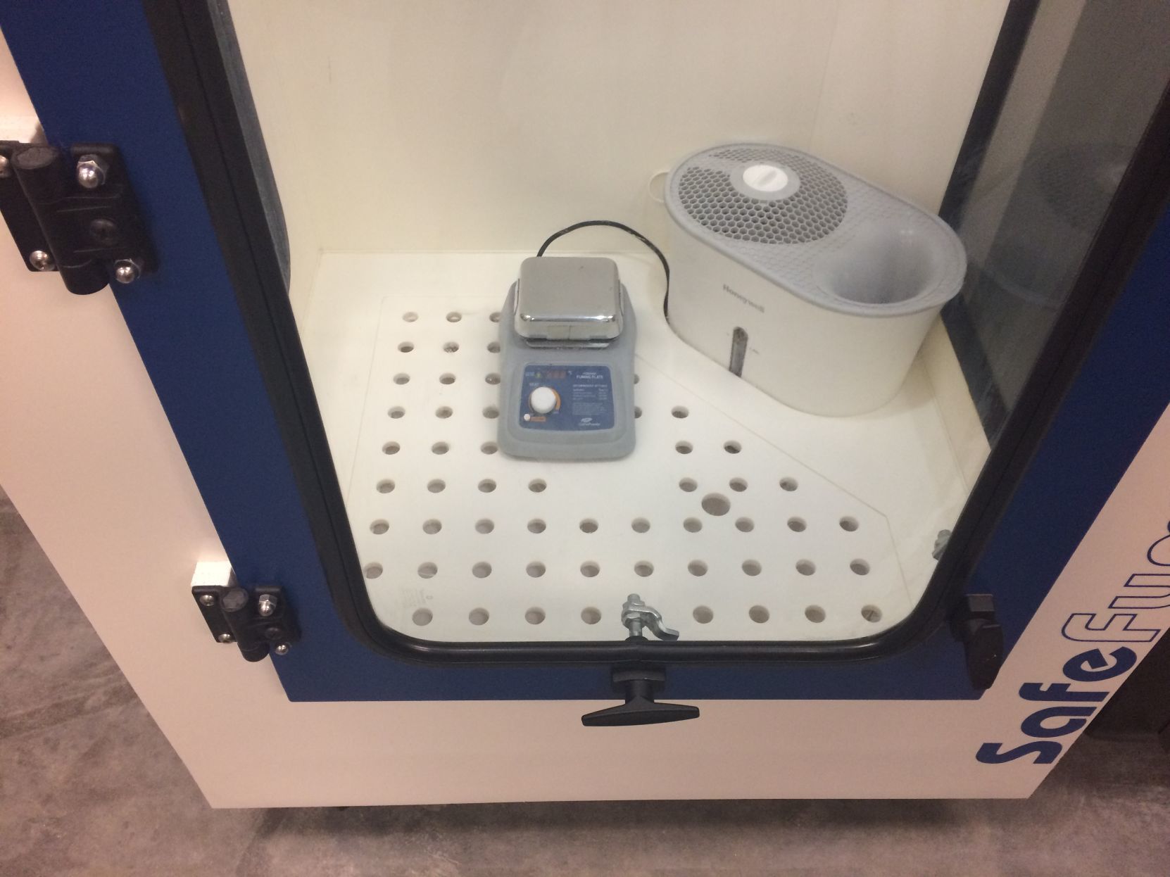 Fingerprint fuming chamber helps Highland police expedite evidence analysis
